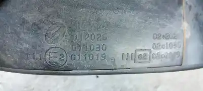 Peça sobressalente para automóvel em segunda mão espelho retrovisor esquerdo por citroen c3 1.1 furio referências oem iam   