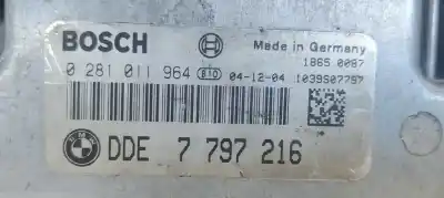 Second-hand car spare part ecu engine control for bmw serie 1 berlina (e81/e87) 118d oem iam references 0281011964  
