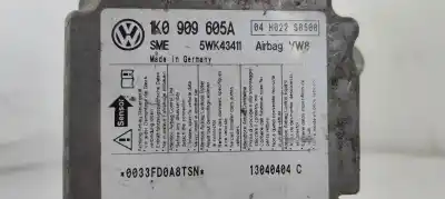 Second-hand car spare part airbag control unit for audi a3 (8l) 1.9 tdi ambiente oem iam references 1k0909605a  