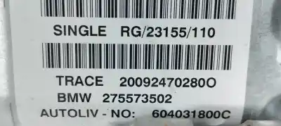 Pezzo di ricambio per auto di seconda mano air bag anteriore destro per mini mini (r56) one d riferimenti oem iam 275573502  