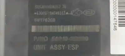Peça sobressalente para automóvel em segunda mão abs por kia magentis active referências oem iam 589102g600  