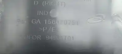 Peça sobressalente para automóvel em segunda mão forra / revestimento da porta traseira direita por citroen c4 cactus shine referências oem iam   