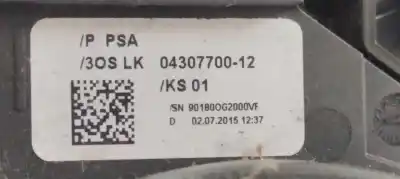 Second-hand car spare part multifunction switch for citroen c4 cactus shine oem iam references 98139475zd  