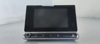 Second-hand car spare part multifunction display for citroen c4 cactus shine oem iam references 98010025zd05  