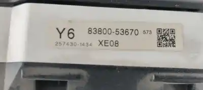 Автозапчастина б/у панель інструментів для lexus is200 (ds2/is2) 220d посилання на oem iam 8380053670  