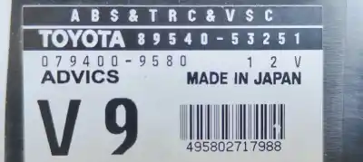 Автозапчастина б/у ебу контролер двигуна для lexus is200 (ds2/is2) 220d посилання на oem iam 8954053251  