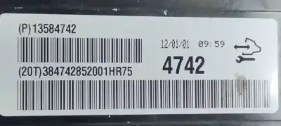 Second-hand car spare part electronic module for opel insignia berlina edition oem iam references p13584742  