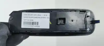 Peça sobressalente para automóvel em segunda mão botão / interruptor elevador vidro dianteiro esquerdo por ford galaxy (ca1) ghia referências oem iam 7s7t14a132ab  