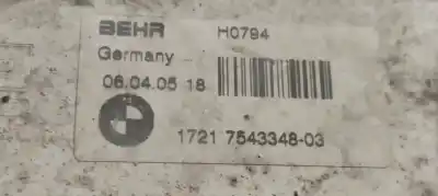 Peça sobressalente para automóvel em segunda mão intercooler por bmw x5 (e53) 4.4i automático referências oem iam 17217543348  