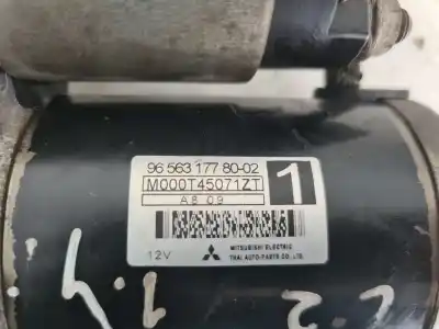 Pezzo di ricambio per auto di seconda mano motorino di avviamento per citroen c2 motor 1.1 ltr. - 44 kw riferimenti oem iam 965631778002  