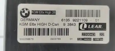 Peça sobressalente para automóvel em segunda mão módulo eletrônico por bmw serie 6 cabrio (e64) 635d referências oem iam 6135922110901  