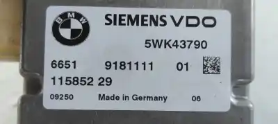 Second-hand car spare part electronic module for bmw serie 6 cabrio (e64) 635d oem iam references 5wk43790  