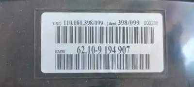 Peça sobressalente para automóvel em segunda mão quadrante por bmw serie 6 cabrio (e64) 635d referências oem iam 62109194907  