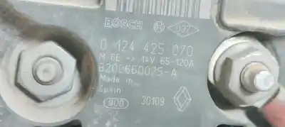 Second-hand car spare part alternator for renault fluence dynamique oem iam references 0124425070  