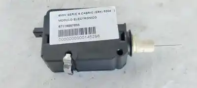 Peça sobressalente para automóvel em segunda mão módulo eletrônico por bmw serie 6 cabrio (e64) 635d referências oem iam 67116987635  