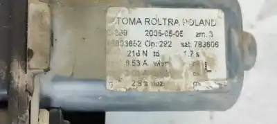 Second-hand car spare part driver left window regulator for fiat panda (169) 1.2 8v dynamic oem iam references   