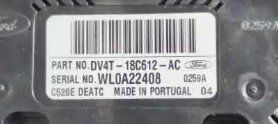 Автозапчасти б/у климат-контроль за ford kuga (cbs) titanium ссылки oem iam dv4t18c612ac  