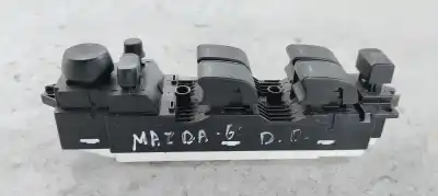 Second-hand car spare part left front power window switch for mazda 6 lim. (gh) 2.2 ce 163 active oem iam references   