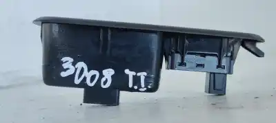 Peça sobressalente para automóvel em segunda mão botão / interruptor elevador vidro traseiro esquerdo por peugeot 3008 active referências oem iam   