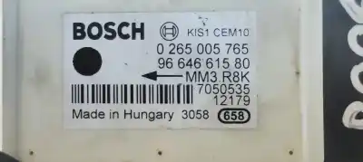 Second-hand car spare part electronic module for peugeot 3008 active oem iam references 0265005765  