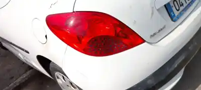 Peça sobressalente para automóvel em segunda mão farolim traseiro esquerdo por peugeot 207 sport referências oem iam 