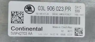 Автозапчасти б/у блок управления двигателем за skoda superb combi (3t5) active ссылки oem iam 03l906023pr  