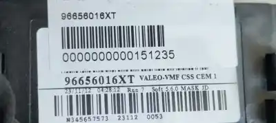 Second-hand car spare part multifunction switch for citroen c4 picasso exclusive oem iam references 96656016xt  