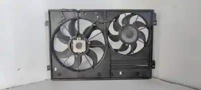 Second-hand car spare part radiator cooling fan for skoda superb combi (3t5) active oem iam references 1k0121207bc  