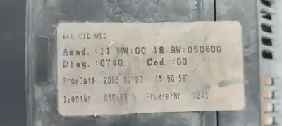 Second-hand car spare part multifunction display for bmw serie 5 touring (e61) 530d oem iam references   