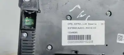 Автозапчасти б/у аудиосистема / радио cd за opel astra j lim. essentia ссылки oem iam 13346050  