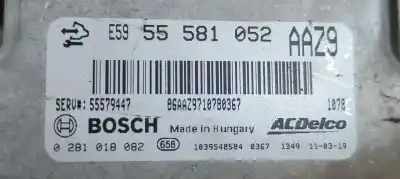 Автозапчасти б/у блок управления двигателем за opel astra j lim. essentia ссылки oem iam 0281018082  