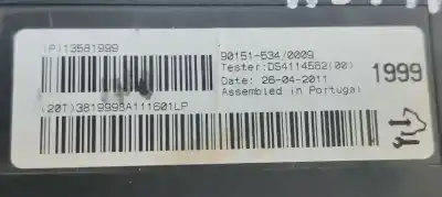 Автозапчасти б/у электронный модуль за opel astra j lim. essentia ссылки oem iam p13581999  