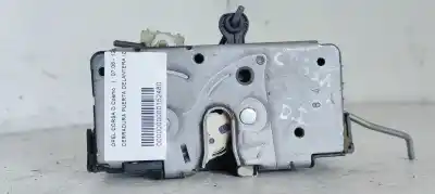 Second-hand car spare part left front door lock for opel corsa d cosmo oem iam references   