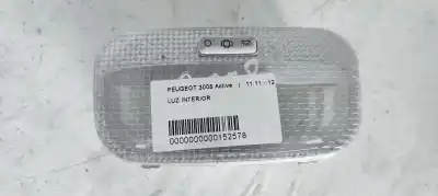 Second-hand car spare part interior light for peugeot 3008 active oem iam references   