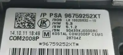 Second-hand car spare part multifunction switch for citroen c4 lim. collection oem iam references 96759252xt  