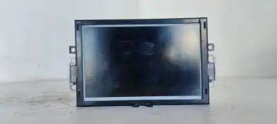 Second-hand car spare part multifunction display for citroen c4 lim. collection oem iam references 9666303080