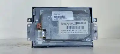 Second-hand car spare part multifunction display for citroen c4 lim. collection oem iam references 9666303080  