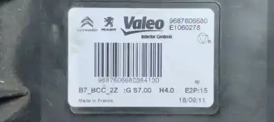 Second-hand car spare part electronic module for citroen c4 lim. collection oem iam references 9687606680  