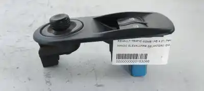 Second-hand car spare part left front power window switch for renault trafic combi (ab 4.01) passenger privilege oem iam references   