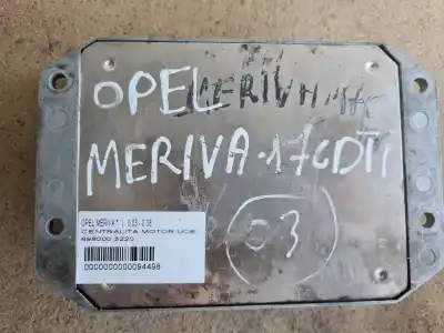 Second-hand car spare part ECU ENGINE CONTROL for OPEL MERIVA B  OEM IAM references 8980003220 98000322 1125000200