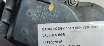 Peça sobressalente para automóvel em segunda mão válvula egr por dacia lodgy 15th anniversary referências oem iam 147100361r  