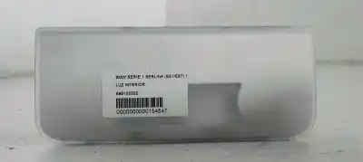 Peça sobressalente para automóvel em segunda mão luz interior por bmw serie 1 berlina (e81/e87) 116d referências oem iam 695125202