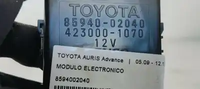 Second-hand car spare part electronic module for toyota auris advance oem iam references 8594002040  