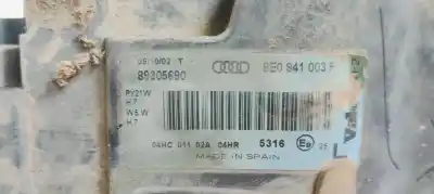 Second-hand car spare part left headlight for audi a4 avant (8e) 2.0 20v cat (alt) oem iam references   
