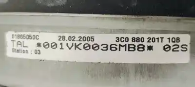 Автозапчастина б/у передня ліва подушка безопасности для volkswagen passat berlina (3c2) advance plus посилання на oem iam 3c0880201t  