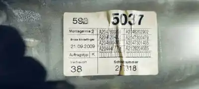 Автозапчасти б/у задний правый стеклорегулятор за mercedes-benz clase c (w204) berlina c 200 cdi (204.007) ссылки oem iam   