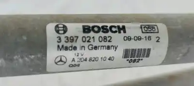 Автозапчасти б/у мотор переднего стеклоочистителя за mercedes-benz clase c (w204) berlina c 200 cdi (204.007) ссылки oem iam 1397220567  
