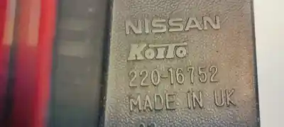 Peça sobressalente para automóvel em segunda mão farolim traseiro esquerdo por nissan note (e11e) acenta referências oem iam   
