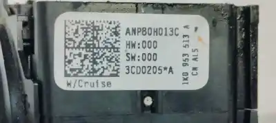 Peça sobressalente para automóvel em segunda mão comutador de piscas  por seat leon (1p1) open referências oem iam 1k0953513a  