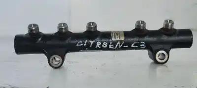 Pièce détachée automobile d'occasion Rampe D'injecteur pour CITROEN C3 PICASSO Exclusive Références OEM IAM 968529758002  